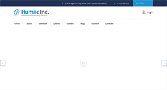 Desktop Screenshot of humacinc.com